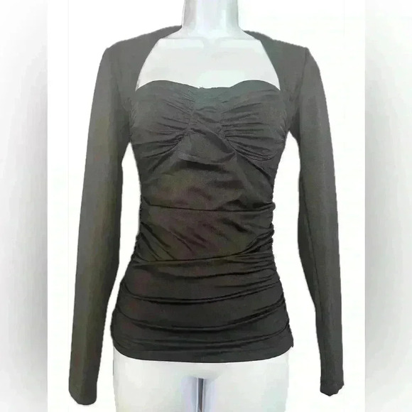 Forever 21 Sweetheart Black Top (388) - Picture 1 of 11
